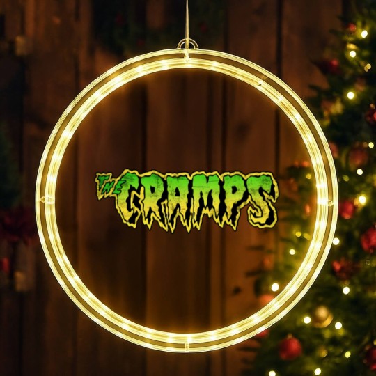 Discover the cramps logo LED Christmas Window Lights
