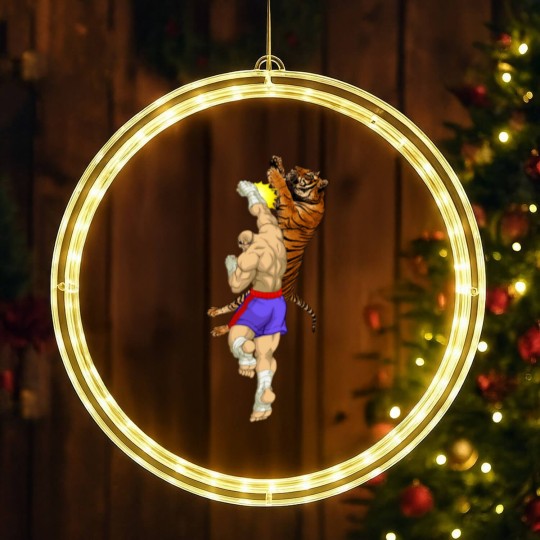 Discover Tiger Uppercut LED Christmas Window Lights