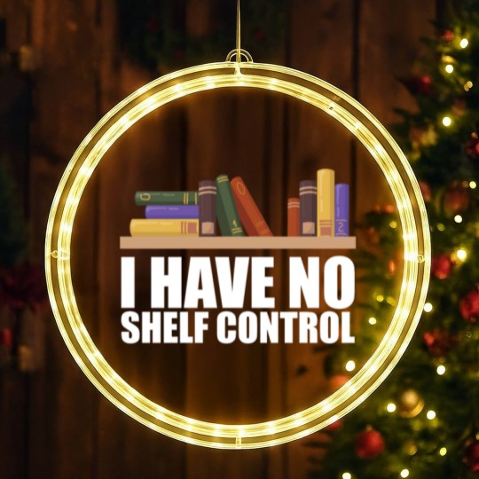 Discover Library - I have no shelf control LED Christmas Window Lights