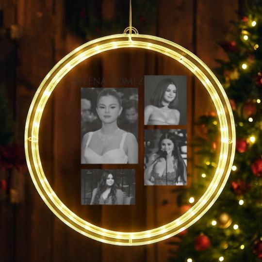 Discover Selena Gomez LED Christmas Window Lights, Limited Selena Gomez LED Christmas Window Lights