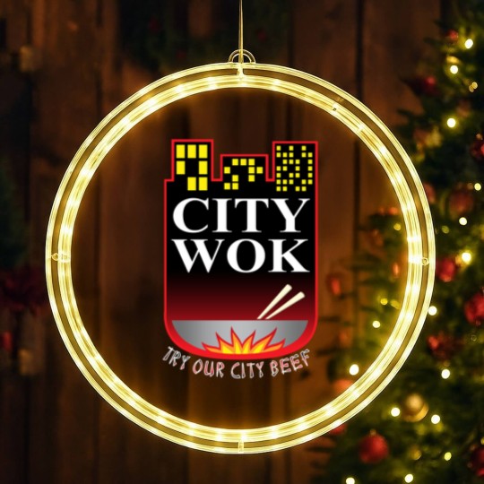 Discover SouthPark City Wok LED Christmas Window Lights