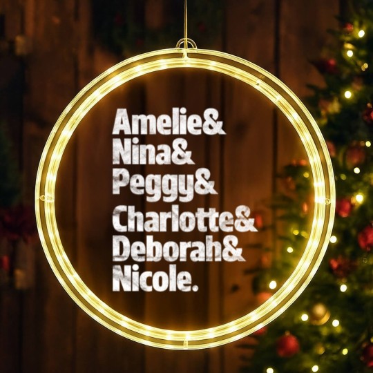 Discover Techno Amelie & Nina & Peggy & Charlotte & Deborah LED Christmas Window Lights
