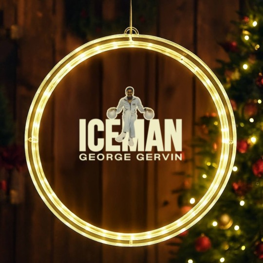 Discover Iceman George Gervin LED Christmas Window Lights