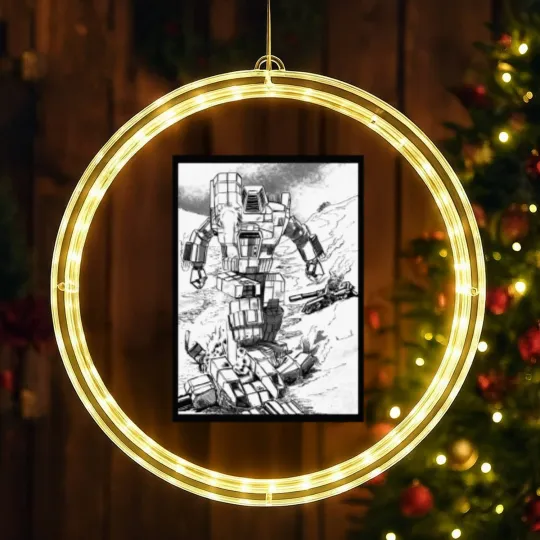 Discover Mechwarrior Blast LED Christmas Window Lights