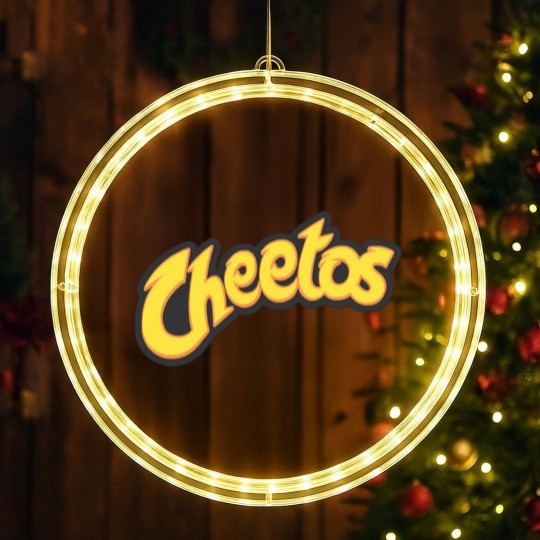Discover Cheetos LED Christmas Window Lights