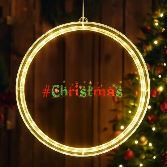 Discover Hashtag Christmas LED Christmas Window Lights, Christmas LED Christmas Window Lights Gift LED Christmas Window Lights