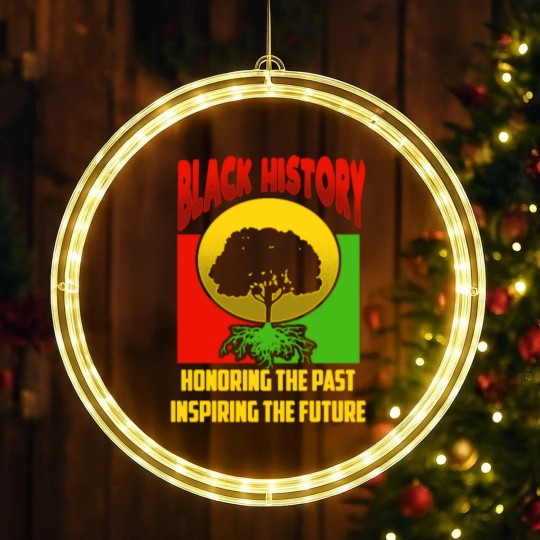 Discover Black History LED Christmas Window Lights