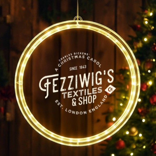 Discover christmas carol, fezziwigs, scrooge, holiday design t LED Christmas Window Lights
