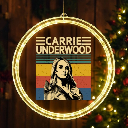 Discover Carrie Underwood LED Christmas Window Lights, Carrie Underwood Gift LED Christmas Window Lights