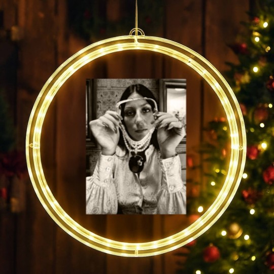 Discover Cher 70s LED Christmas Window Lights Unisex