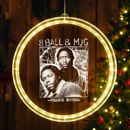 Discover 8Ball & MJG LED Christmas Window Lights Rapper Vintage LED Christmas Window Lights