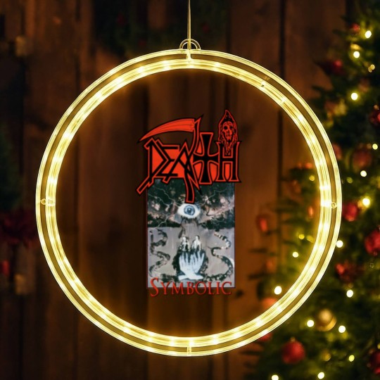 Discover Death - Symbolic LED Christmas Window Lights