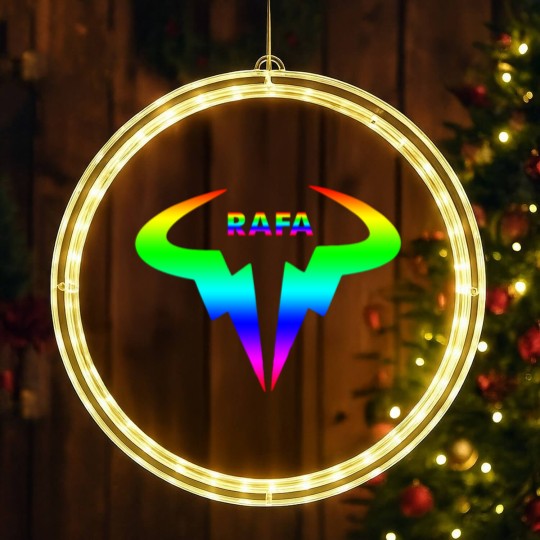 Discover rafael nadal logo LED Christmas Window Lights