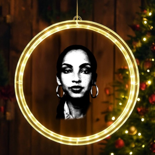 Discover Color Sade Gift, fans Adu  Sade Love deluxe LED Christmas Window Lights