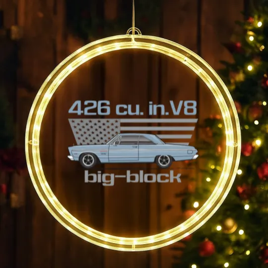 Discover 426 Medium Blue LED Christmas Window Lights