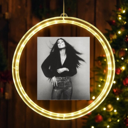 Discover Retro Cher's Gift Men Women LED Christmas Window Lights