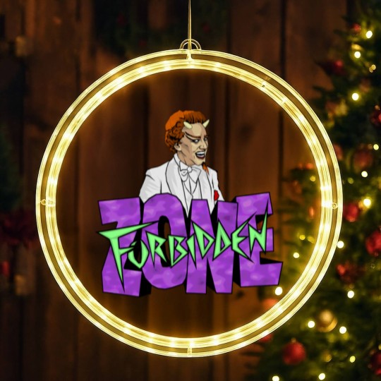 Discover The Forbidden Zone - Forbidden Zone - LED Christmas Window Lights