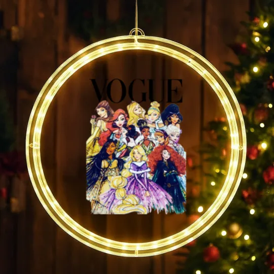 Discover RARE! Princess LED Christmas Window Lights