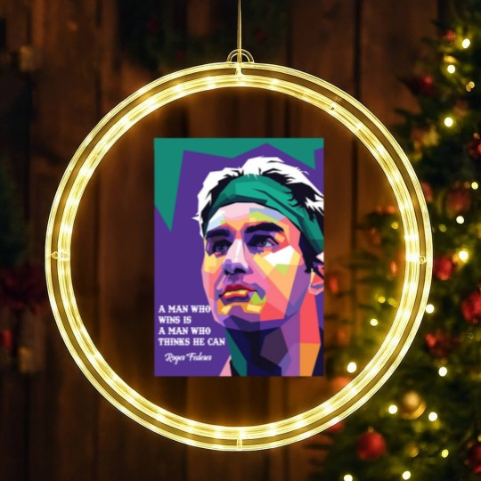 Discover Roger federer motivation - Roger Federer - LED Christmas Window Lights
