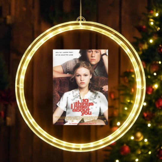 Discover 10 Things I About You Movie LED Christmas Window Lights