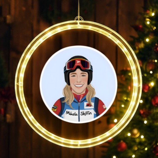 Discover mikaela shiffrin LED Christmas Window Lights
