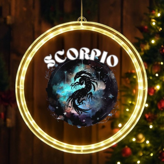 Discover Zodiac Scorpio Sign Classic LED Christmas Window Lights