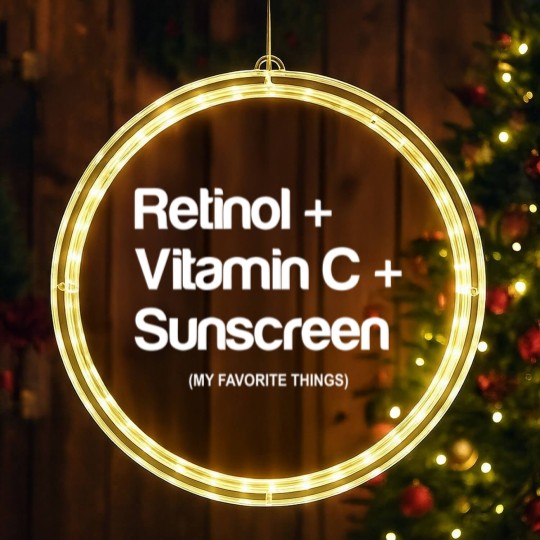 Discover Retinol LED Christmas Window Lights,Esthetician LED Christmas Window Lights, Esthetician Gift, Esthetician LED Christmas Window Lights