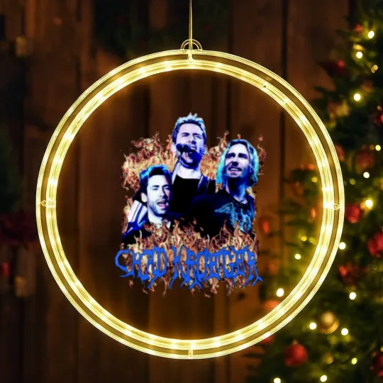 Discover Chad Kroeger Metal Merch, Chad Kroeger Bootleg LED Christmas Window Lights