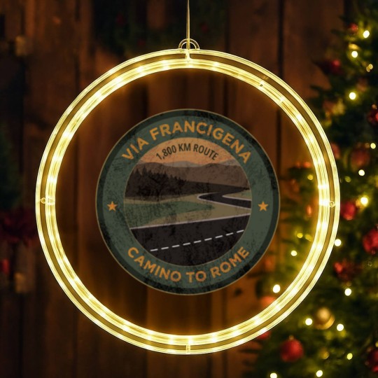 Discover Via Francigena Route in Europe | Active LED Christmas Window Lights