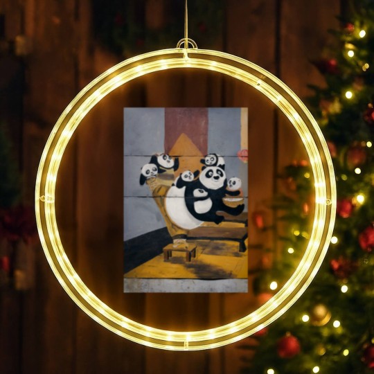 Discover Kung fu panda LED Christmas Window Lights