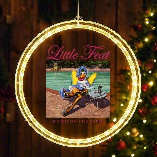 Discover Little Feat Rock Band Lowell George Formed Then Disbanded Upon His Death  Retro Wave LED Christmas Window Lights