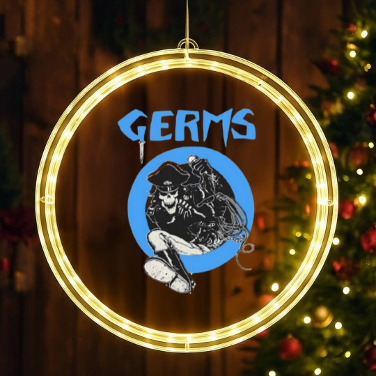 Discover The Germs Band Logo LED Christmas Window Lights