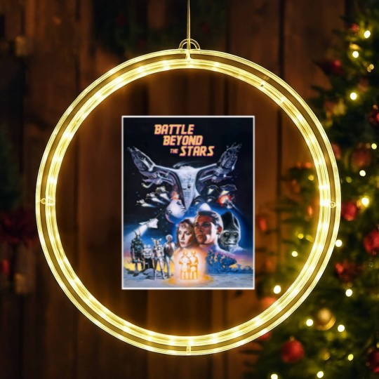 Discover Battle Beyond The Stars LED Christmas Window Lights