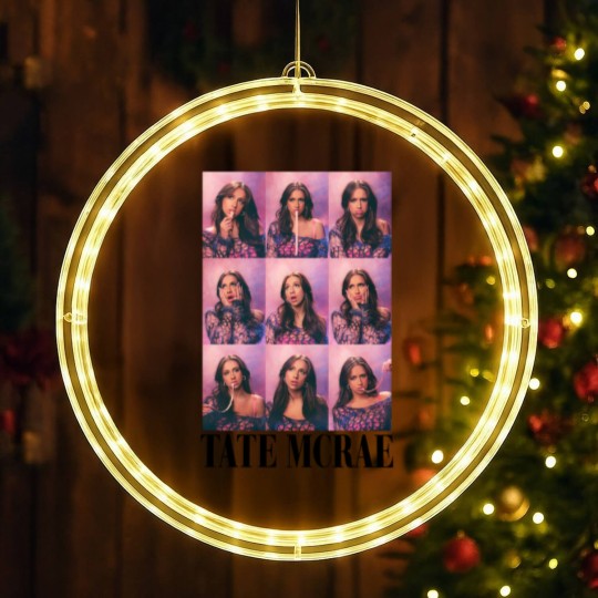 Discover Tate Mcrae Wanna Be Tate Mcrae Shir LED Christmas Window Lights