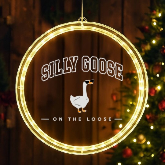 Discover Silly Goose On The Loose LED Christmas Window Lights