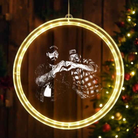 Discover Post and Morgan LED Christmas Window Lights, Country LED Christmas Window Lights, Post Malone LED Christmas Window Lights