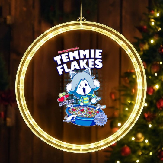 Discover Temmie Flakes! - Undertale - LED Christmas Window Lights