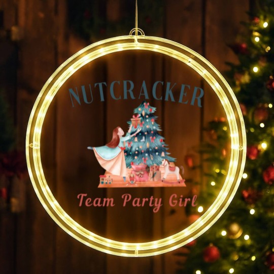 Discover Party Girl LED Christmas Window Lights, Team Blue Soldier LED Christmas Window Lights, Team Party Girl LED Christmas Window Lights, Nutcracker LED Christmas Window Lights, Nutcracker Blue Soldier LED Christmas Window Lights