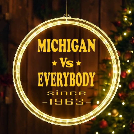 Discover michigan vs everybody LED Christmas Window Lights