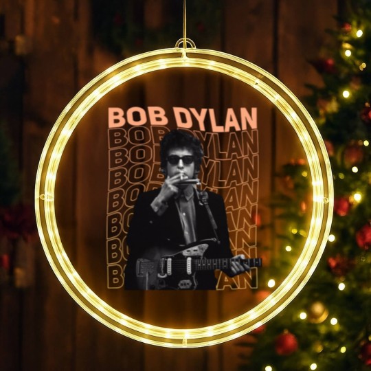 Discover Bob Dylan T-ShirtBob Dylan T-Shirt_by KianOlsen_ LED Christmas Window Lights