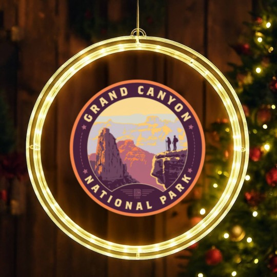 Discover Grand Canyon National Park LED Christmas Window Lights