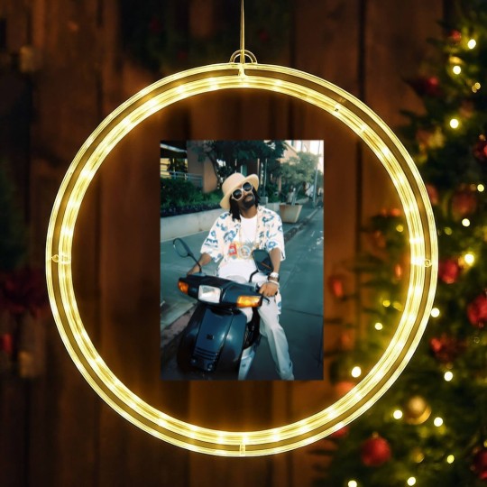 Discover Mac Dre Motorcycle LED Christmas Window Lights