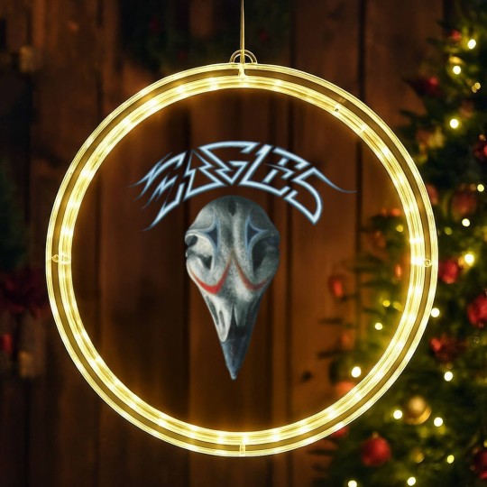 Discover Greatest Hits Distressed Logo LED Christmas Window Lights