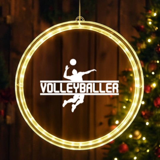 Discover Volleyball Volleyball Volleyball Volleyball LED Christmas Window Lights
