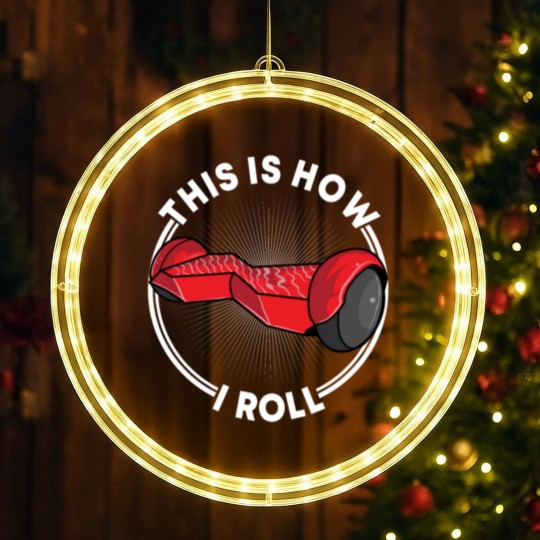 Discover Hoverboard Boys Gift, Hover Board Themed LED Christmas Window Lights