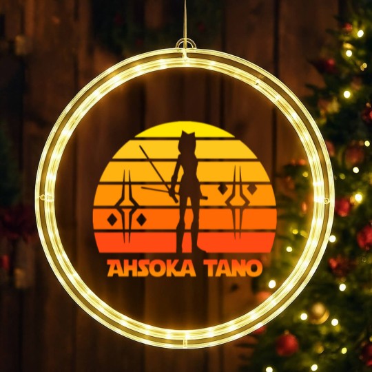 Discover AHSOKA TANO LED Christmas Window Lights