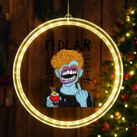 Discover fidlar band rockfidlar grennday deads kennedys nofx Class LED Christmas Window Lights