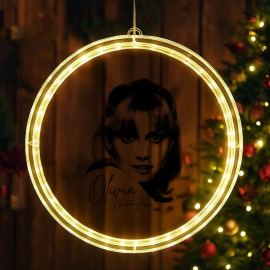 Discover Olivia Newton John Face - Olivia Newton John - LED Christmas Window Lights