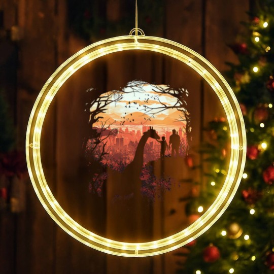 Discover The Last Of Us The Last of Us Garden Flags LED Christmas Window Lights