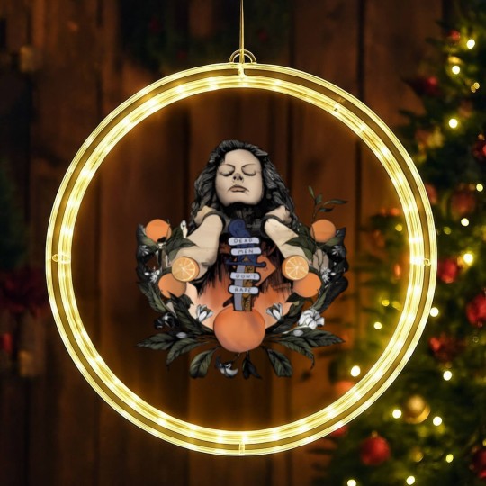 Discover Aileen Wuornos Dead Men Don't Rape LED Christmas Window Lights